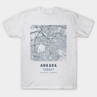 ankara simple map T-Shirt